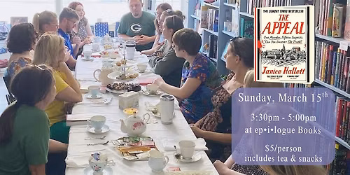 Steeped in Mystery Book Club at ep\u2022i\u2022logue Books