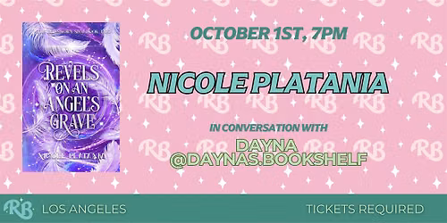 Nicole Platania LA Book Launch for Revels on an Angel's Grave