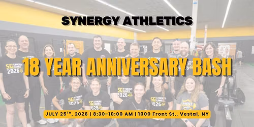 18 Year Anniversary Bash & FREE Community Workout