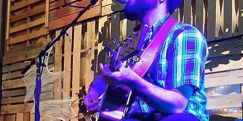 Sammy Lee in the brewery courtyard 