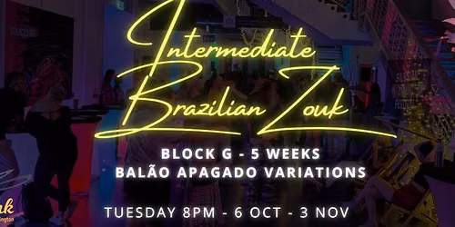 Brazilian Zouk - Balao Apagado Variations - Intermediate