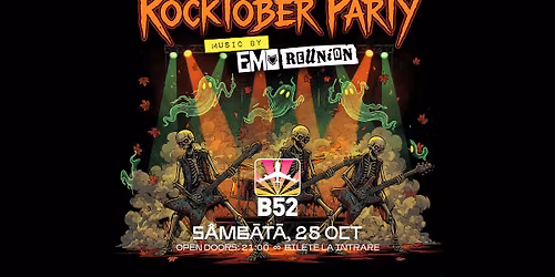 Rocktober Party by Emo Reunion @ B52 The Club