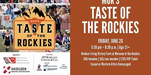 MOR\u2019s Taste of the Rockies