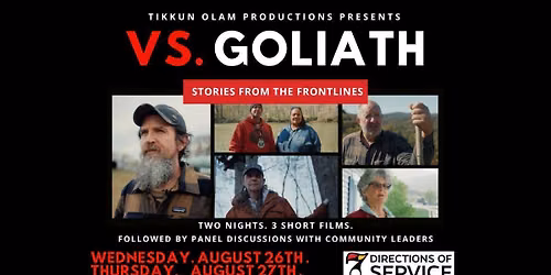 VS. GOLIATH: Stories from the Frontlines