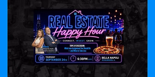 Real Estate Happy Hour: What your Assignment Fee Should Be 