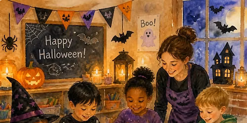 Craftoween! A kid's craft and snack Halloween event