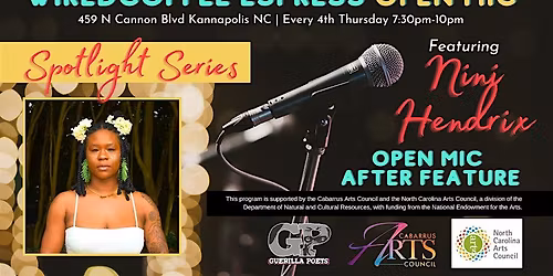 One Mic Stand Open Mic Spotlight Series Featuring Nini Hendrix!