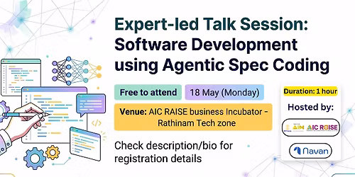 Expert-led Talk Session: Software Development using Agentic Spec Coding