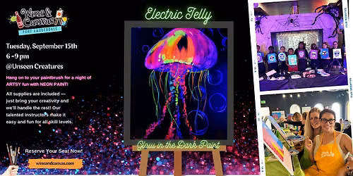 Neon Paint Party at Unseen Creatures \u2013 Electric Jelly