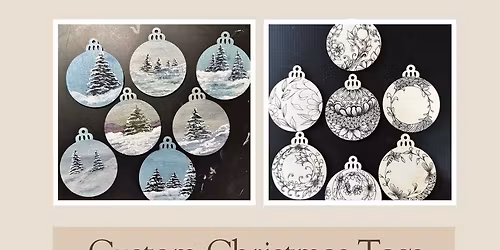 Custom Christmas Tags Workshop