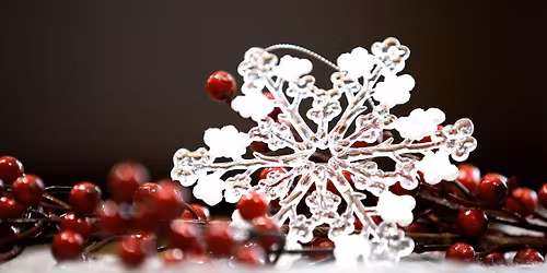 Fused Glass Snowflake - Dec. 5