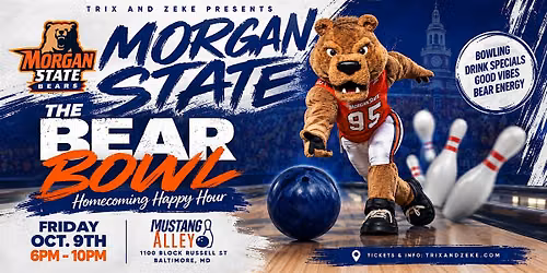 Bear Bowl : Homecoming Happy Hr