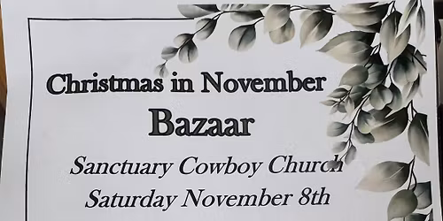 Christmas in November Bazaar 