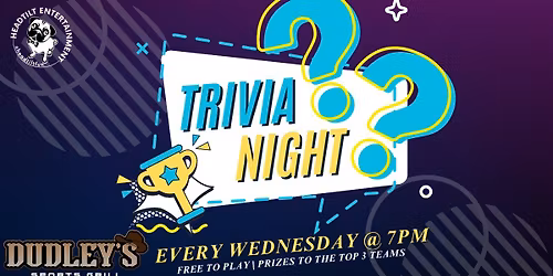 Trivia at Dudley's Sports Grill