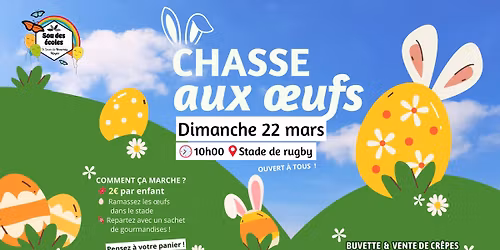 Chasse aux \u0153ufs au Stade
