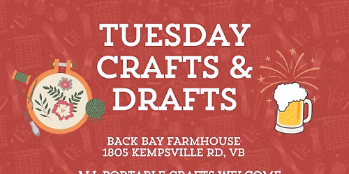 Tuesdays at Back Bay Farmhouse July Edition