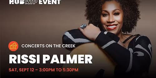 Concerts on the Creek: Rissi Palmer