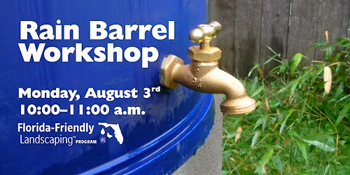Rain Barrel Workshop