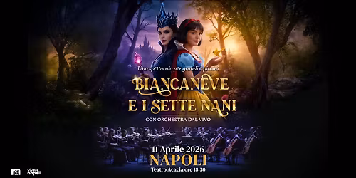 Biancaneve e i sette nani con orchestra dal vivo al TeatroAcacia