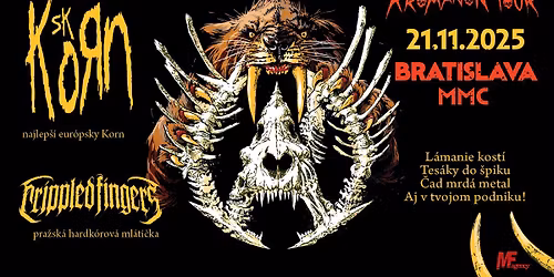 \u010cAD KROMA\u0147ON TOUR | Bratislava