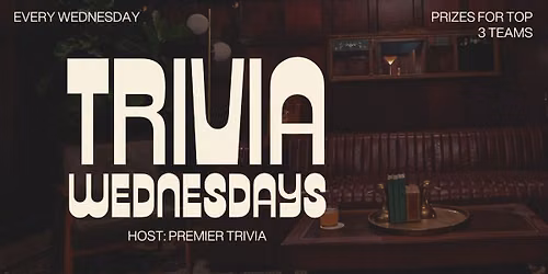Trivia Wednesdays at the Cardinal Bar