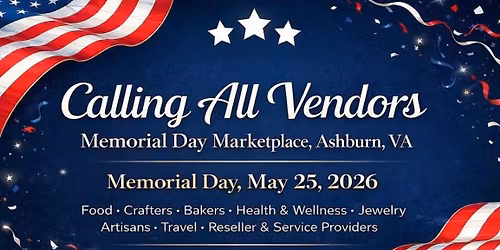 Memorial Day, May 25, 2026