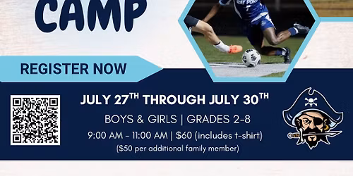 Bay Port Pirates Youth Soccer Camp