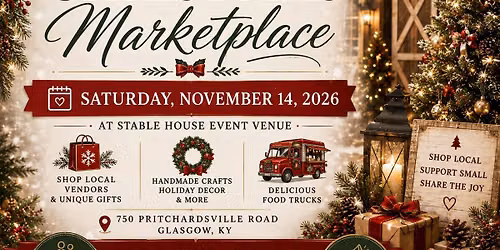 Christmas Marketplace at Stable House Event Venue