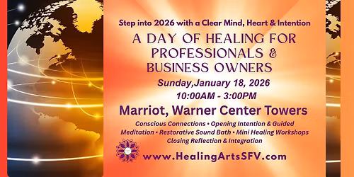 A Day of Healing for Professionals & Business Owners