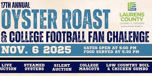 Annual Football Challenge & Oyster Roast