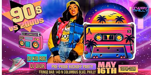 Sway's 90s vs 2000s Pre-Philly Pride Party