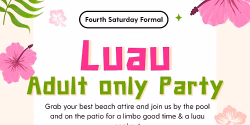 Adult Only Luau Party