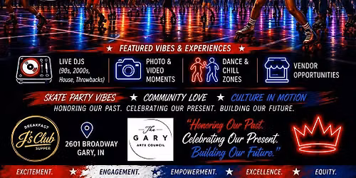 Roll Bounce Skate Party - Juneteenth Edition