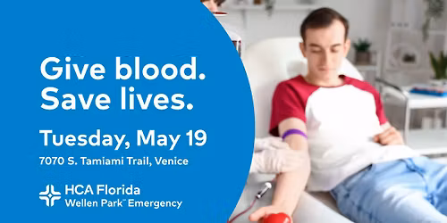Blood Drive at HCA Florida Wellen Park Emergency