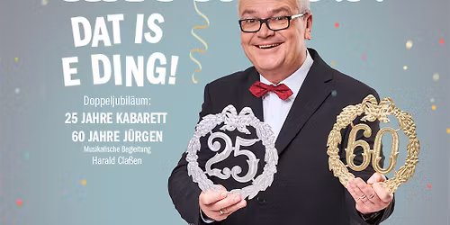 J\u00dcRGEN B. HAUSMANN | Dat is e Ding | Emmelshausen | Zusatztermin