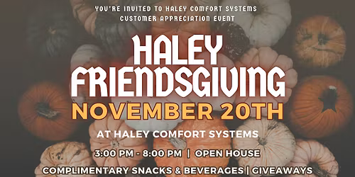 Haley Friendsgiving Celebration