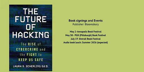 "Future of Hacking" Book Signing at the PGH Book Festival