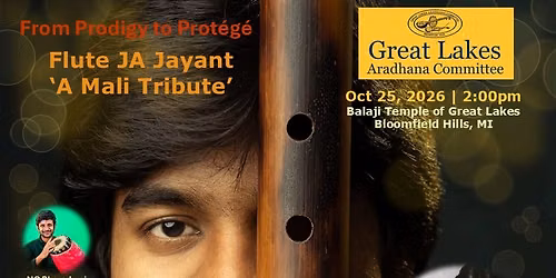 Prodigy to Prot\u00e9g\u00e9: Flute Jayant in Michigan