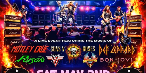 Decade of Decadence -The Ultimate 80\u2019s Rock Party! | Champaign, Illinois