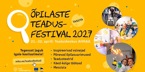 \u00d5pilaste Teadusfestival 2027
