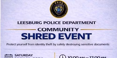 FREE SHRED EVENT @ the USB parking lot 27524 US HWY 27