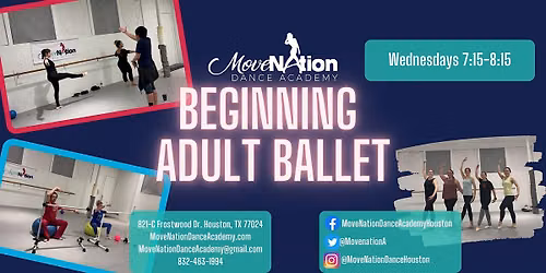 Adult Beginning Ballet