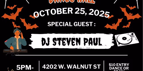 Halloween Costume Party Dance Hall Event