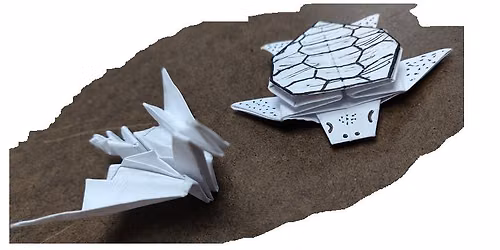 Origami- introductory with Aaron