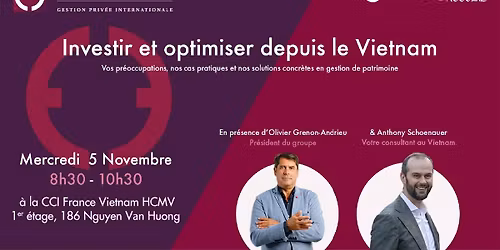 HCMV : Investir et optimiser depuis le Vietnam