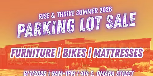 Summer Parking Lot Sale