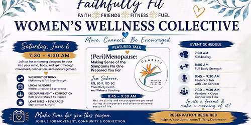 Women\u2019s Wellness Collective: Fitness, Community + Peri\/menopause Workshop