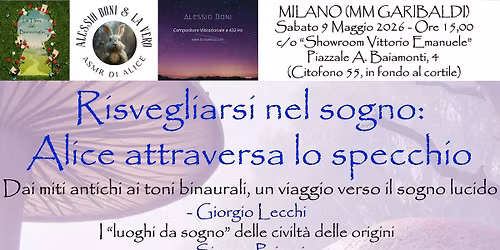 Risvegliarsi nel Sogno, Alice attraversa lo specchio - Milano 