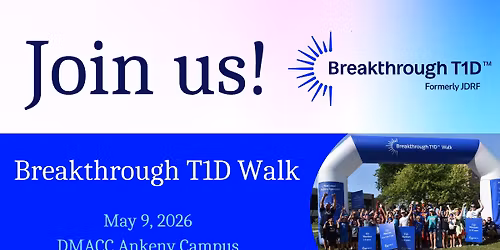 2026 Des Moines Breakthrough T1D Walk