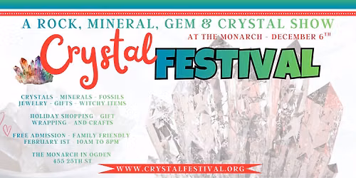Crystal Festival - A Rock, Mineral, Gem, & Crystal Show 